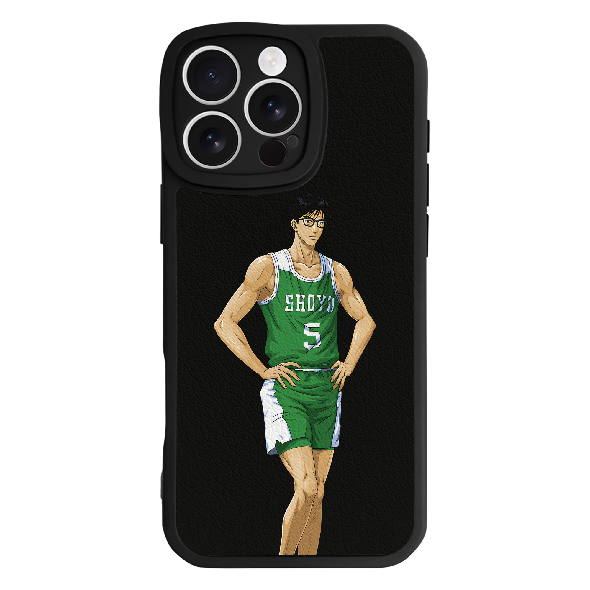 （画像用） SLAM DUNK／スラムダンク 【iPhone 16シリーズ対応】シリコンスマホケース（レザー調） 材質：シリコン
